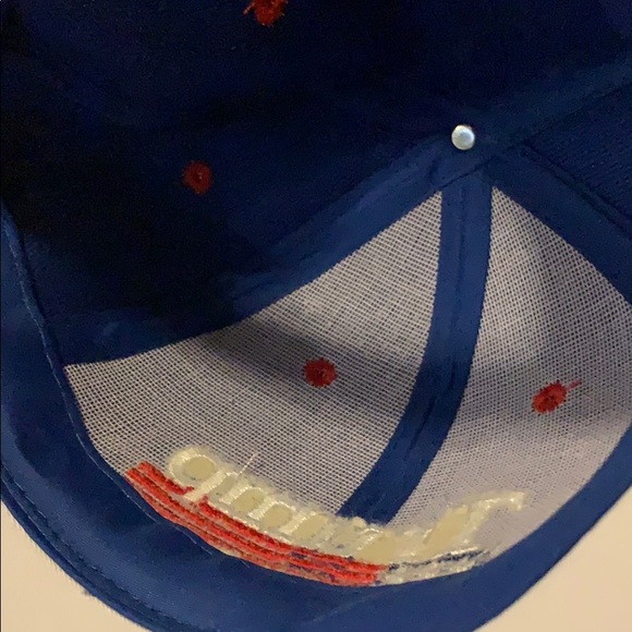 Trump 2020 hat blue Velcro adjustable USA flag - Picture 5 of 5